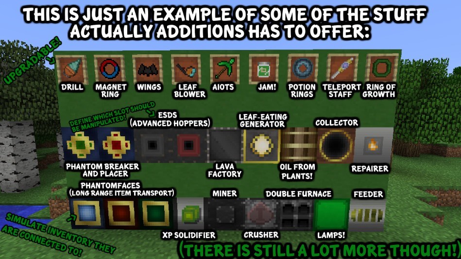 Actually Additions Mod 1.11.2/1.10.2/1.7.10 | 24hMinecraft.com